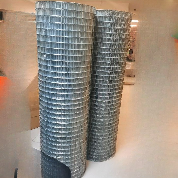 Kawat Galvanis 10cm x 10cm x 3mm Kawat Loket Kawat Ayam Kawat Mesh Galvanis Tebal 3mm Rollan