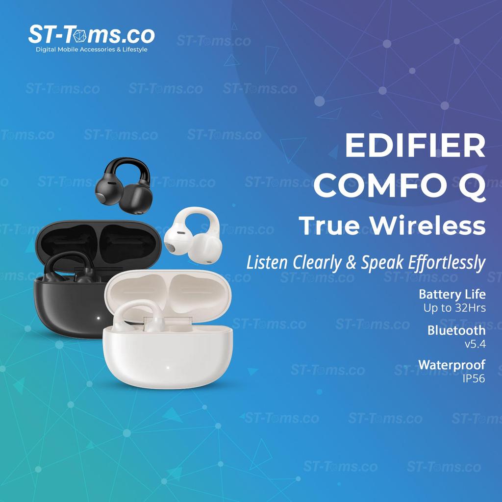 Edifier Comfo Q / ComfoQ Open-ear True Wireless Earbuds IP56 Waterproof