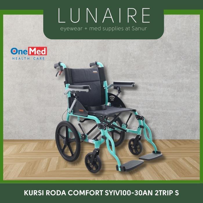 Kursi Roda ONEMED SYIV100 30AN1 / 30AN2 Travel travelling Aluminium - 30 AN2 (TOSCA)