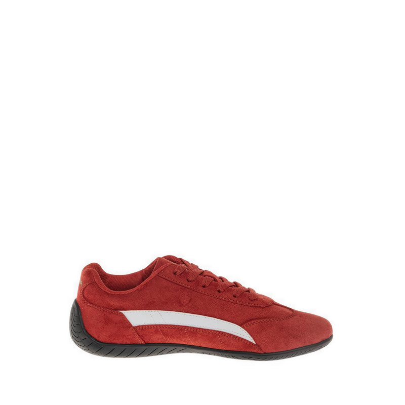 Payless LA Gear Women Suede Willow Sneakers - Red_11