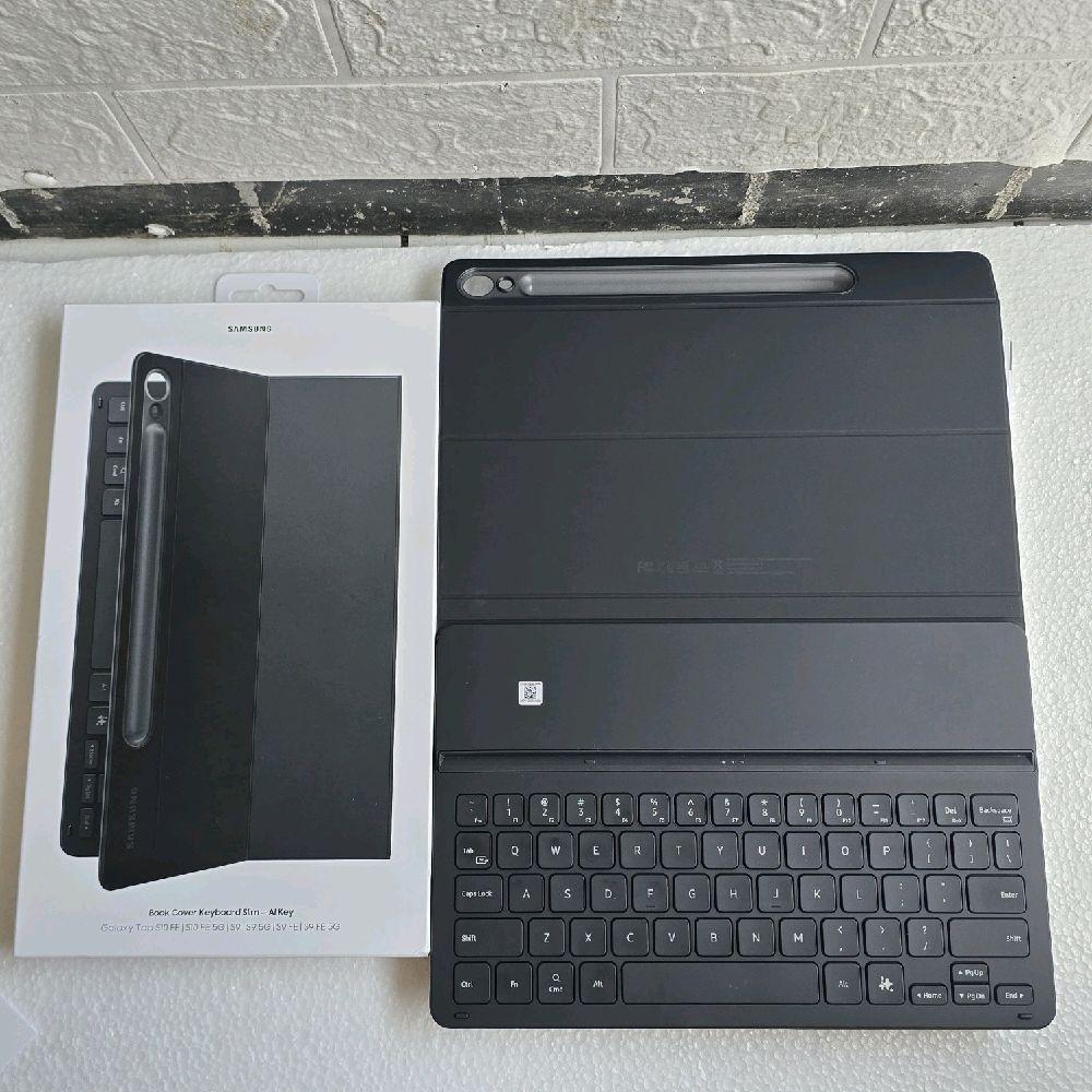 KEYBOARD SAMSUNG TAB S9 | S9 FE | S10 FE | S10 Lite Trackpad ORIGINAL 10.9 inci Book Cover Second Be