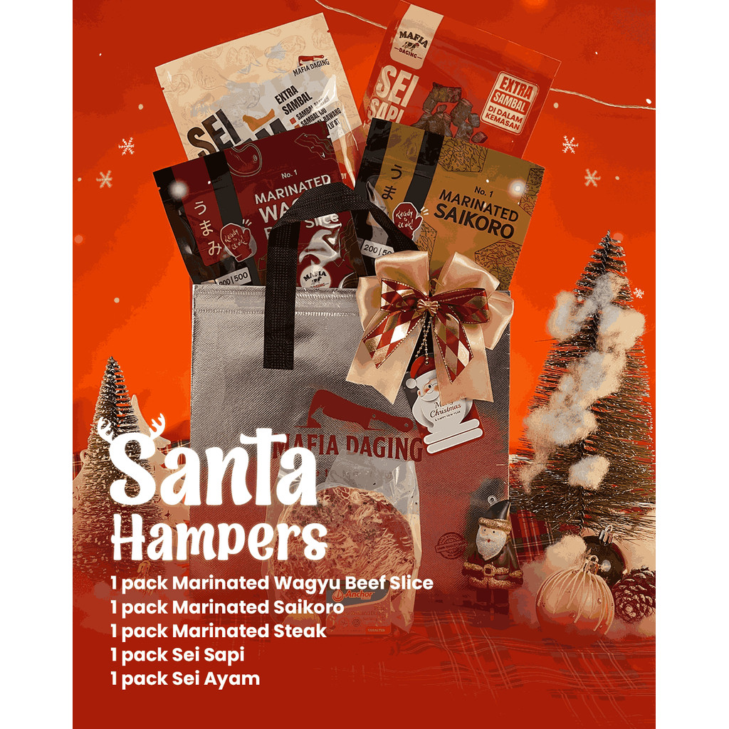 [Mafia Daging] Christmas Hampers Meat - Santa's