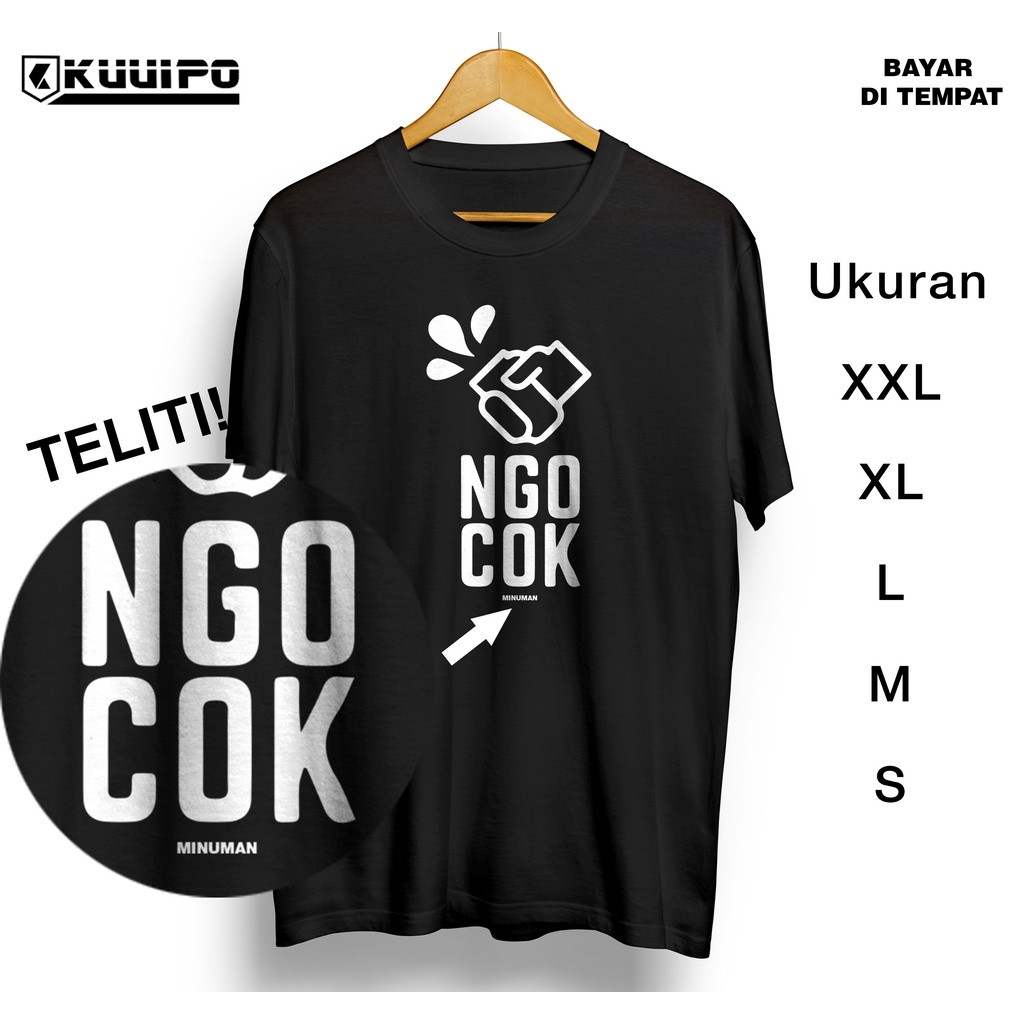 BACA TELITI  / KAOS NGOCOK MINUMAN / BAJU COWOK / BAJU CEWEK / KAOS NGOCOK / BAJU NGOCOK MINUMAN / K