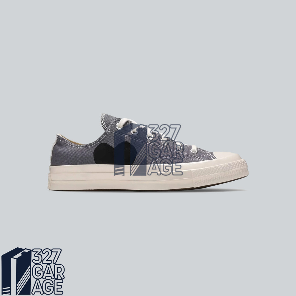 Sneakers Converse 70s CTAS LOW x CDG PLAY Steel Grey Original BNIB Unisex