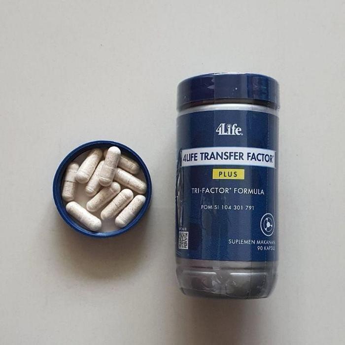 4LIFE TRANSFER FACTOR PLUS TF PLUS ISI 90 CAPSULES ASLI HOLOGRAM 4LIFE