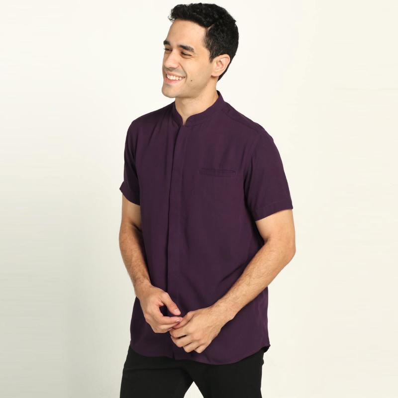 Heaven Lights Men Ottoman Koko - Plum