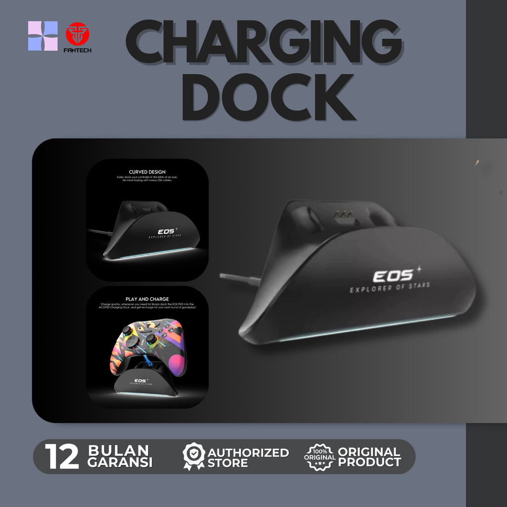 Fantech Charging Dock ACGP03 For EOS PRO WGP15, WGP15V2, WGP15V2S || DOMMY GADGET
