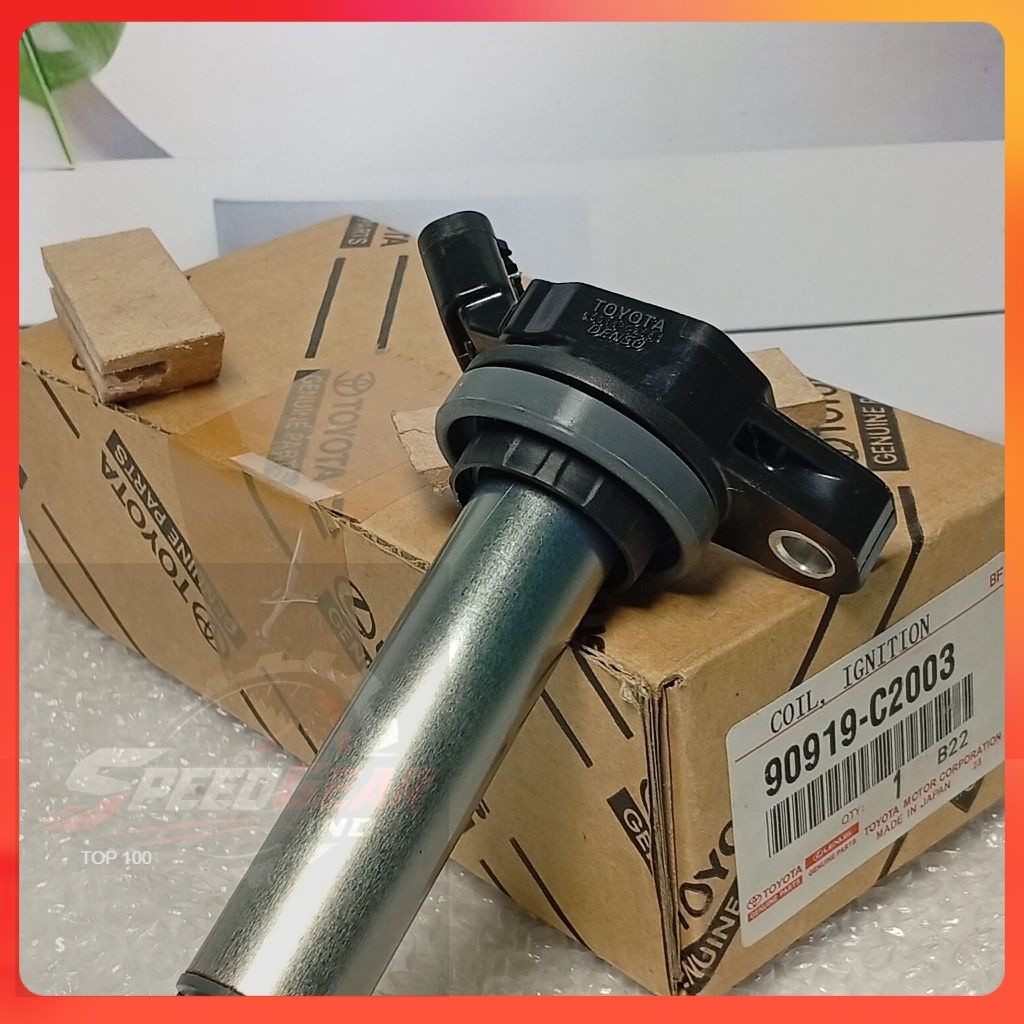 Coil Koil Toyota Corolla Matric Prius V1.8L Original Denso 90919-C2003 TOYOTA DENSO