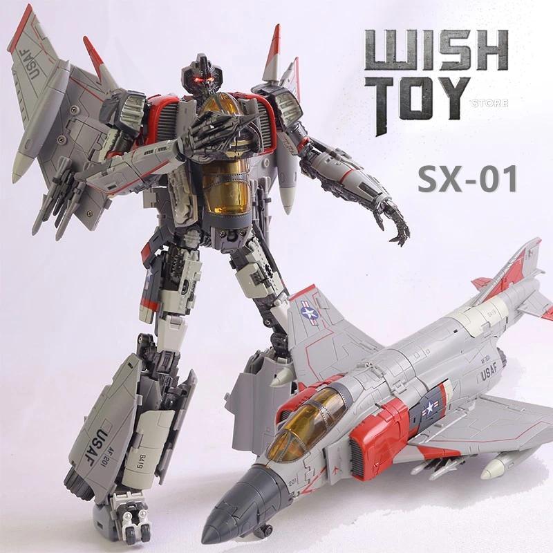 Thunder Warrior Transformation Masterpiece SX-01 SX01 Blitzwing Reissue Movie Series KO SPL55 Action