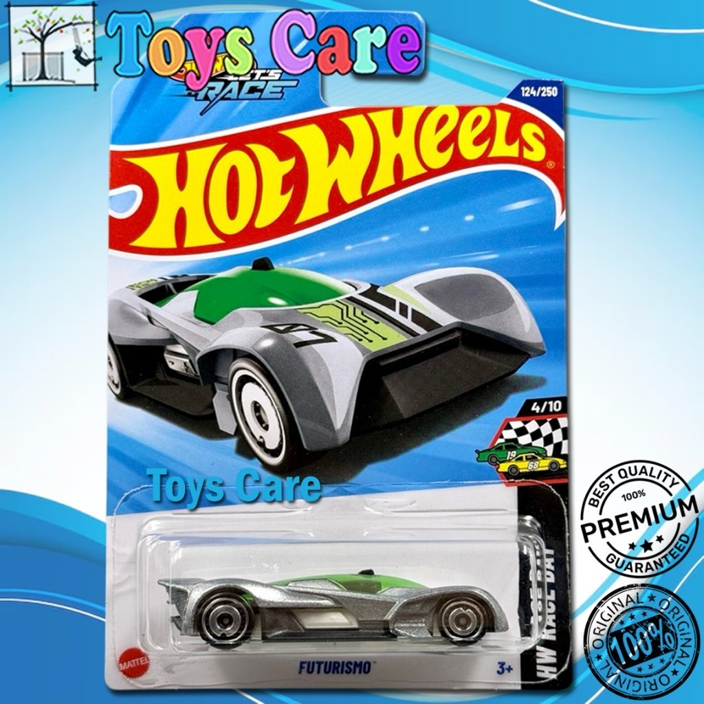 Hot Wheels Futurismo Silver 2025 Race Day
