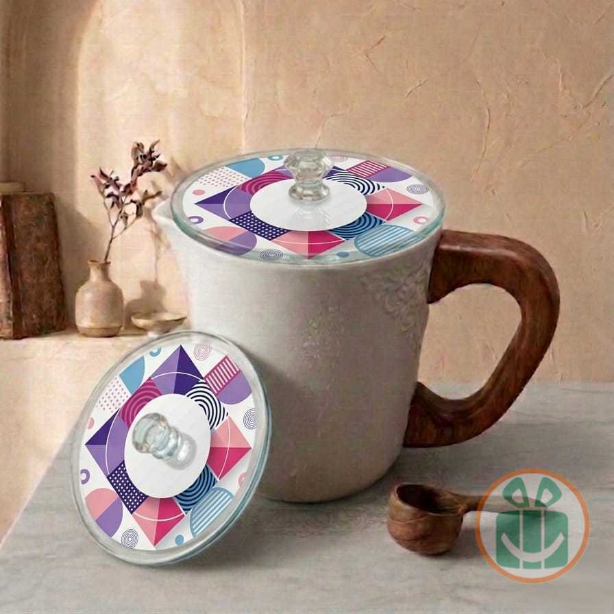 Akrilik Custom Tutup Gelas Mug Motif Estetik Bahan Acrylic Bebas Request Custom ~~ (Bebas Custom)