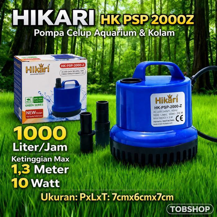 Mesin Pompa Celup PENGUIN ARMADA AM PSP 2000Z 2000 Z Filter Bawah Aquarium Aquascape Air Terjun Kola