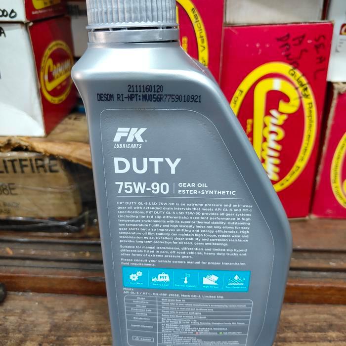 Ready oli gardan belakang Cherokee LSD