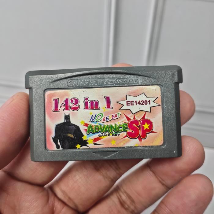 142 in 1 Kaset Cartridge Gameboy Advance SP GBA