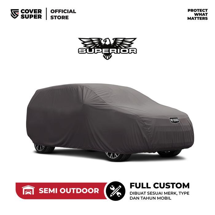 Cover Mobil Superior Elegant Abu - CoverSuper TERLARIS