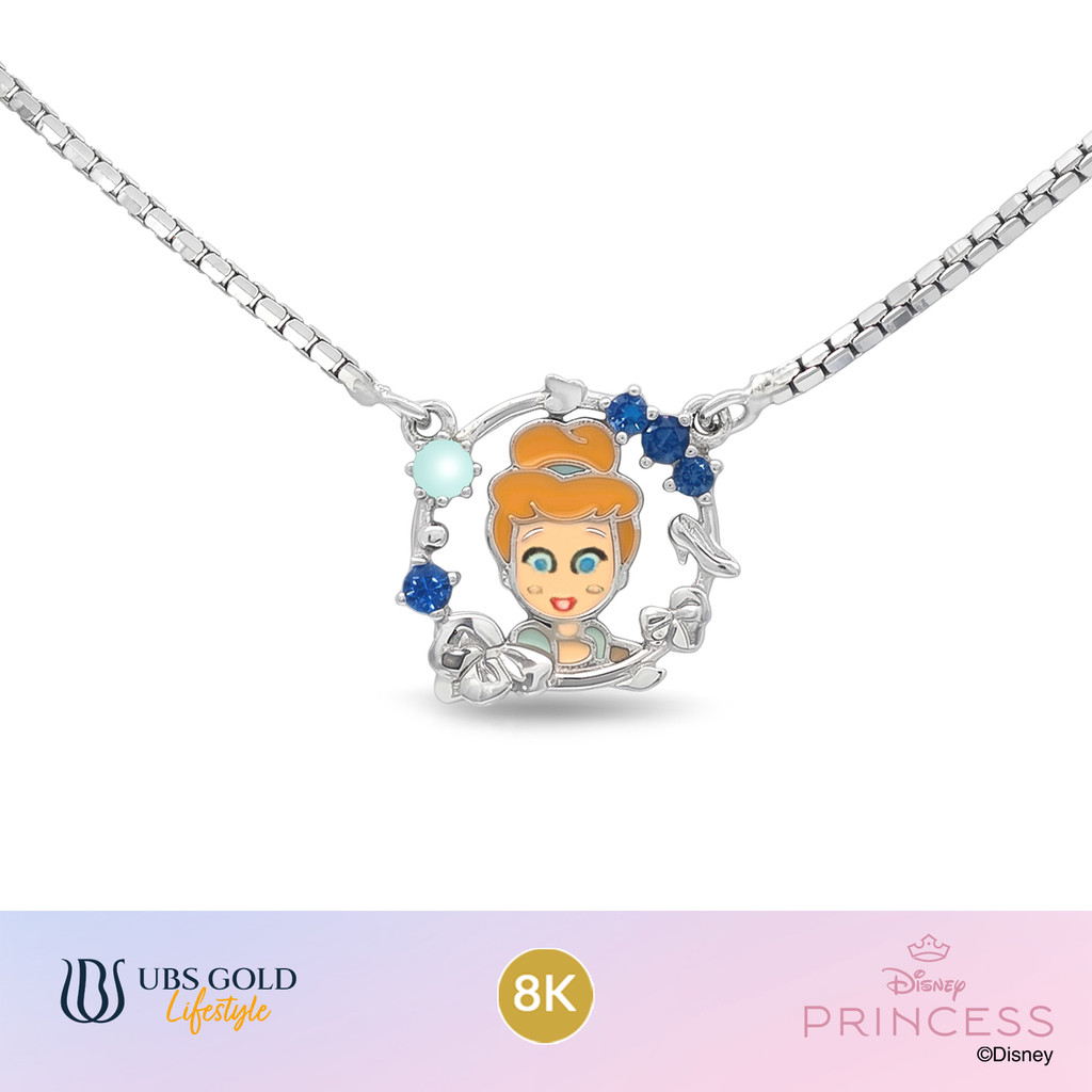 UBS Gold - Kalung Emas Anak Disney Princess Cinderella - 8K - Kky0570k