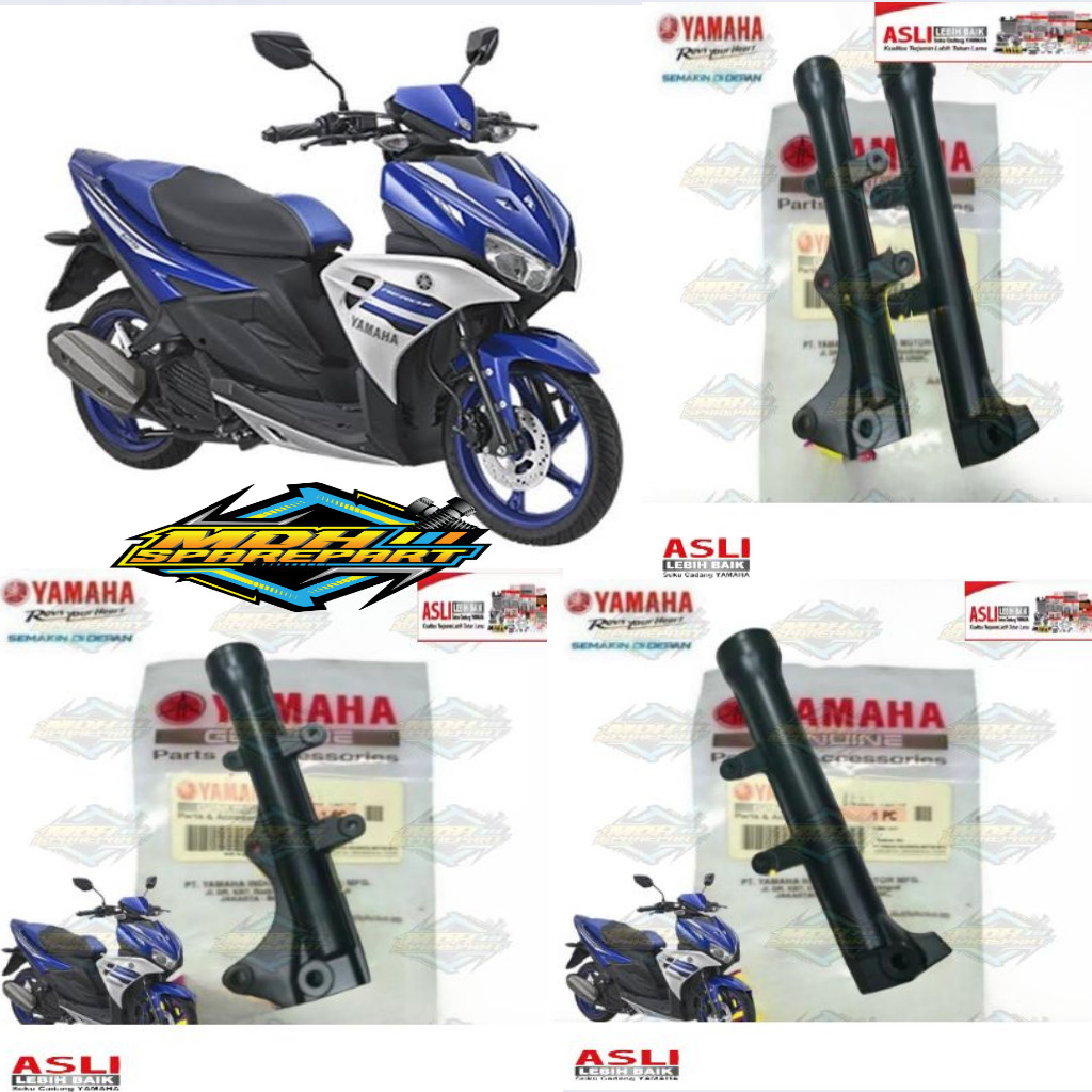 Tabung Shock Kanan &Kiri Yamaha Aerox 125 Original  Yamaha YGP (BE1)