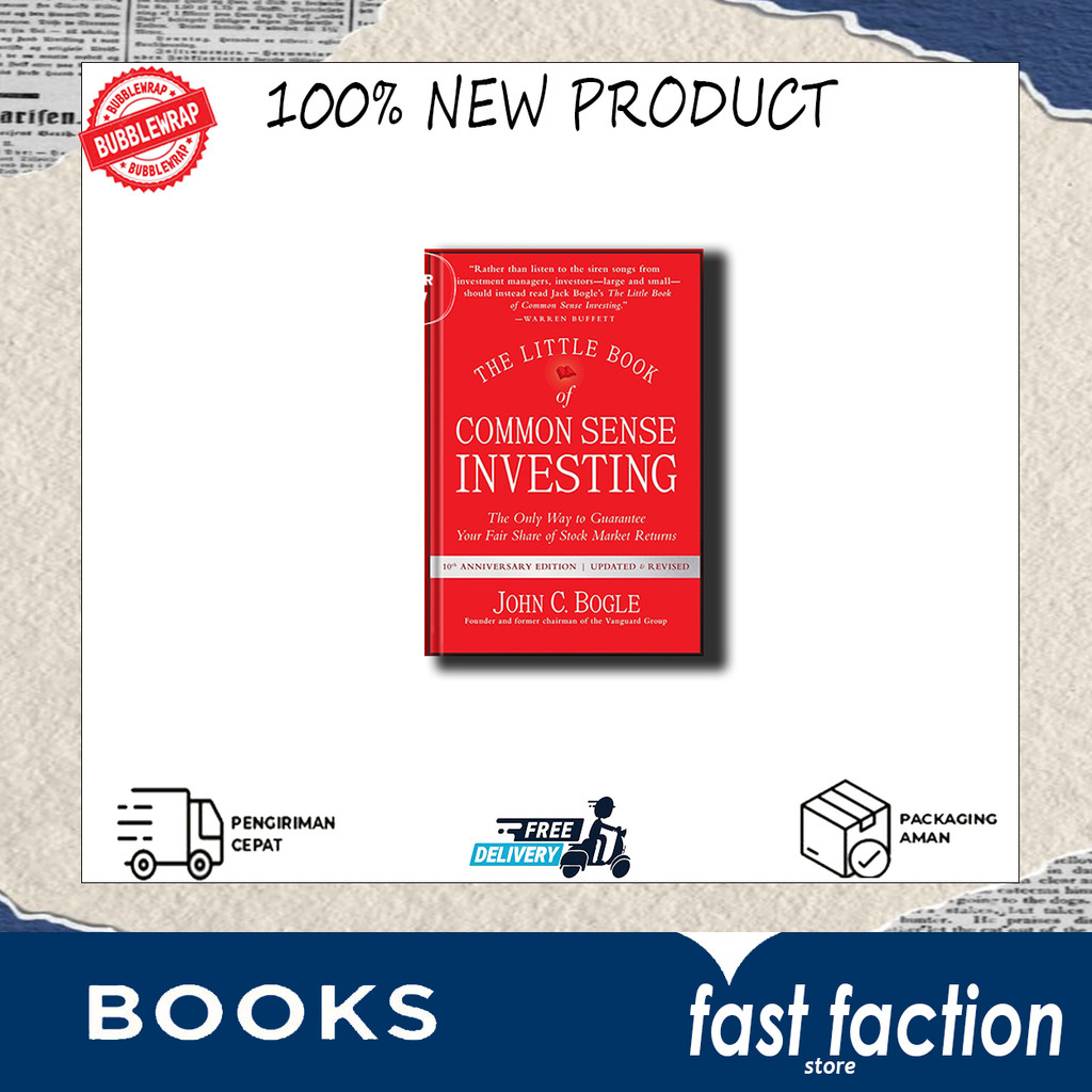 The Little Book of Common Sense Investing by John C. Bogle (English)