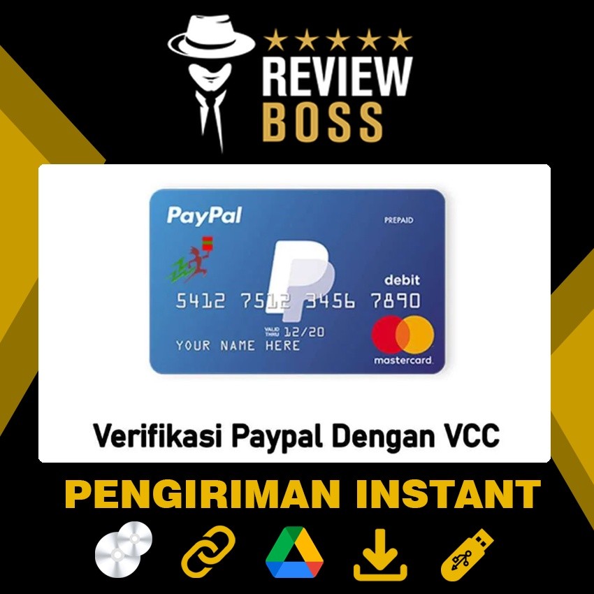 VCC UNTUK VERIFIKASI PAYPAL VIRTUAL CREDIT CARD MURAH BERGARANSI LEGAL