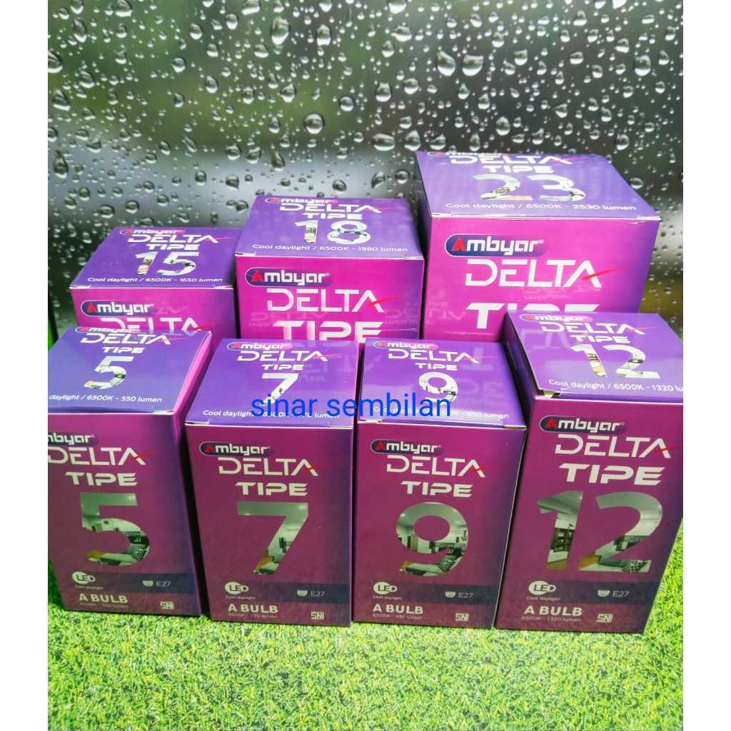 Lampu Bohlam Led 18 W / Watt Ambyar Delta AMBYAR DELTA