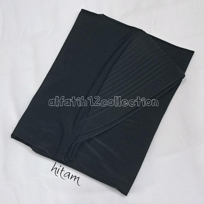 [by Snada] Hijab Bergo sport spandek winner | Kerudung Sport [by Snada] - Hitam