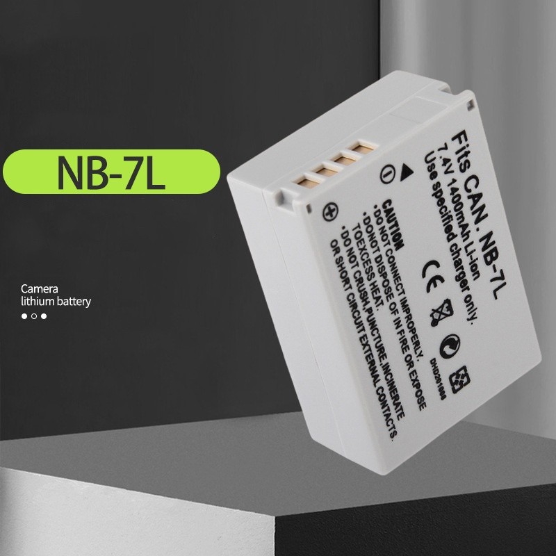 1400mAh NB-7L NB 7L Camera Battery or arger For Canon PowerShot G10 G11 G12 SX30IS Camera Battery
