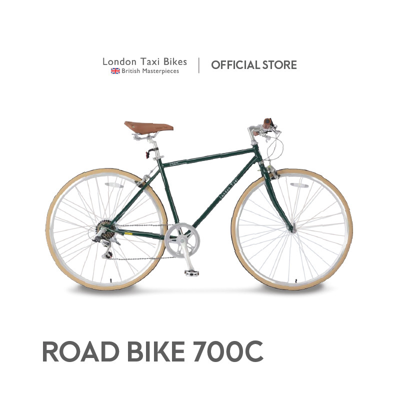 Sepeda London Taxi Road Bike 700C - British Green