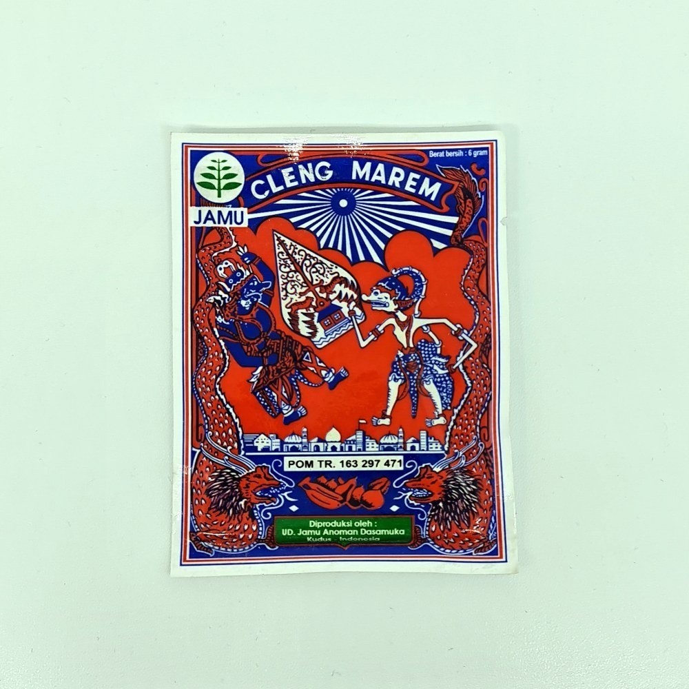 Jamu Cleng Marem (Cap Wayang /Becak ) Dasamuka