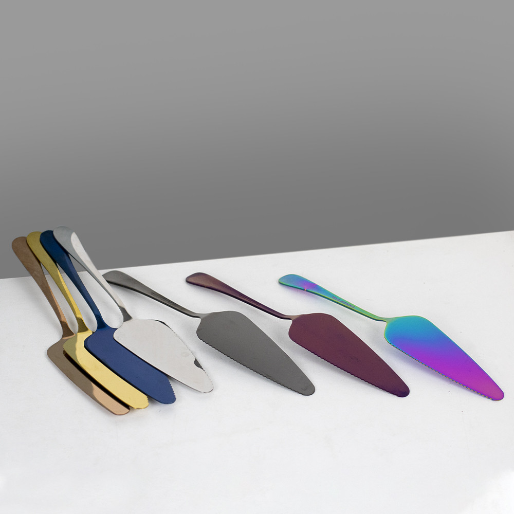 Cake Server Stainless Steel - Spatula Kue Cake Shovel Bakery Anti Karat - Sendok Tart Dessert Alat P