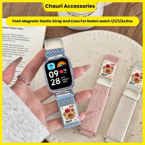 Pooh Magnetic Elastis strap For Redmi Watch 1 Redmi Watch 2 Redmi Watch 3 Redmi Watch 3 Active