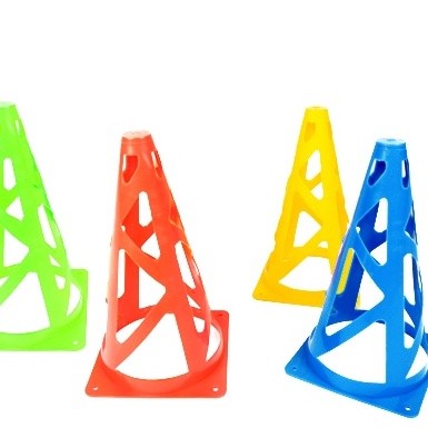 Cone model menara cone sepak bola cone kerucut alat kelincahan