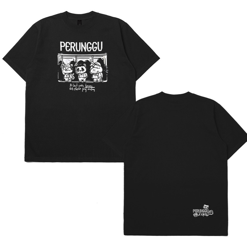 T-Shirt Band Perunggu CRSL Black