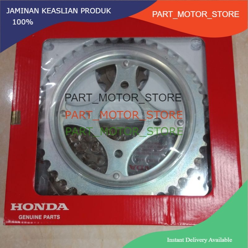 GEAR GIR RANTAI SET KCJ TIGER LAMA NEW REVO ORIGINAL ORI ASLI HONDA AHM 06401-KCJ-691