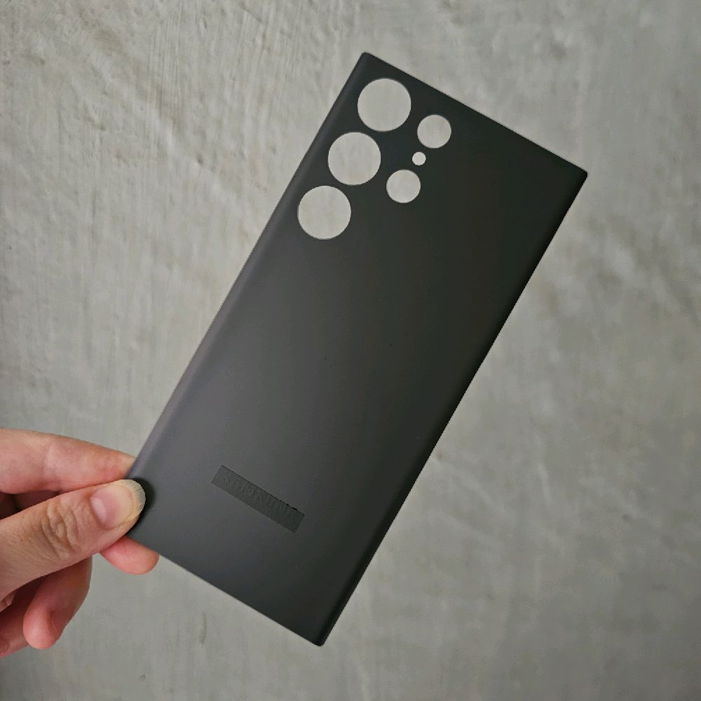 Backdoor Tutup Belakang HP Samsung S24 Ultra S24U Black Hitam Back Casing Cover Baterai Case Makassa