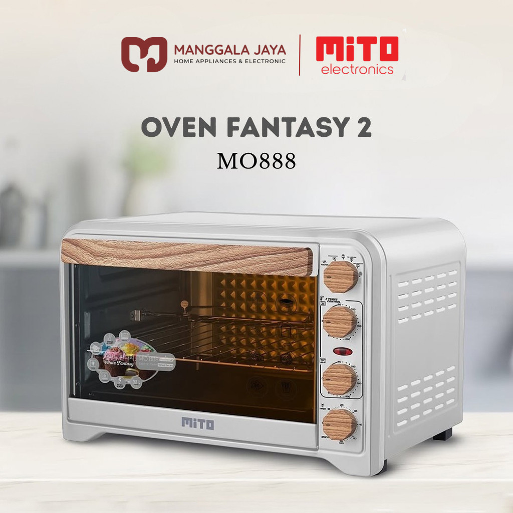 Mito Electric Oven 33 Liter Oven Listrik MO 888