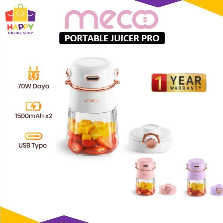 Mecoo Portable Juicer Pro 600/1000 ml Meco Blender