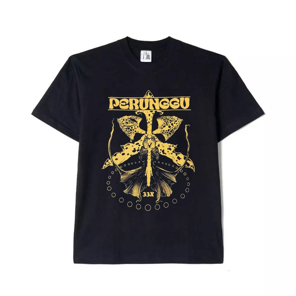 Perunggu - "33x" Logo Gold (Black)