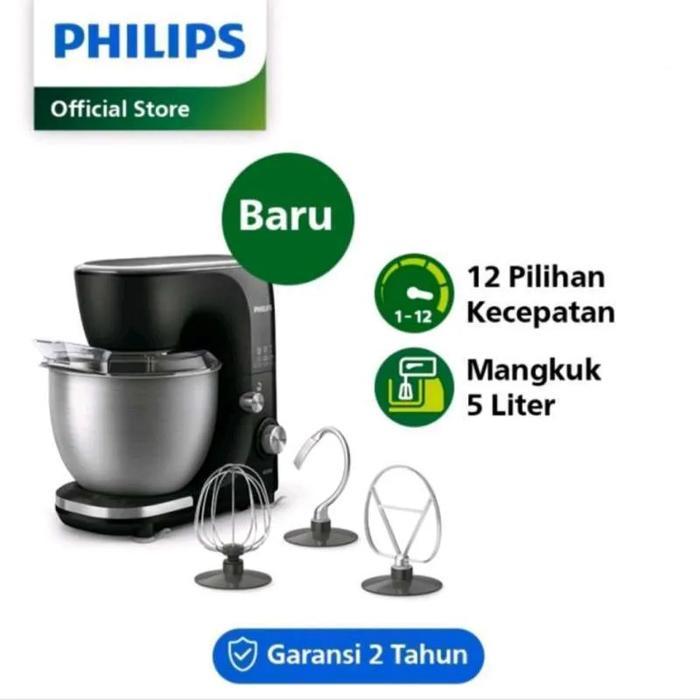 PHILIPS Standing Stand Mixer Kitchen Mixer Roti HR 7922 5ltr