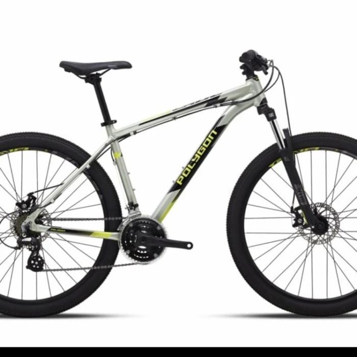 Sepeda Gunung MTB Polygon cascade 3 New 27,5 Inch Shimano - GREY