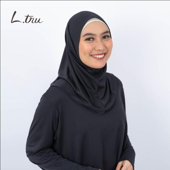 L.tru TruEasy EverDay Mini Bergo - Hitam