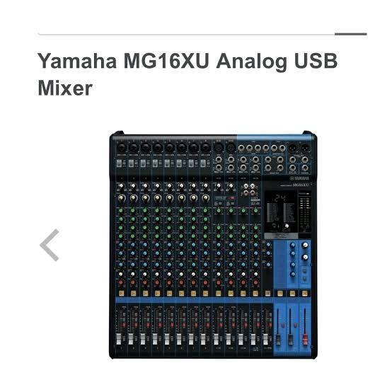 Mixer Audio YAMAHA MG16XU Original Garansi Resmi