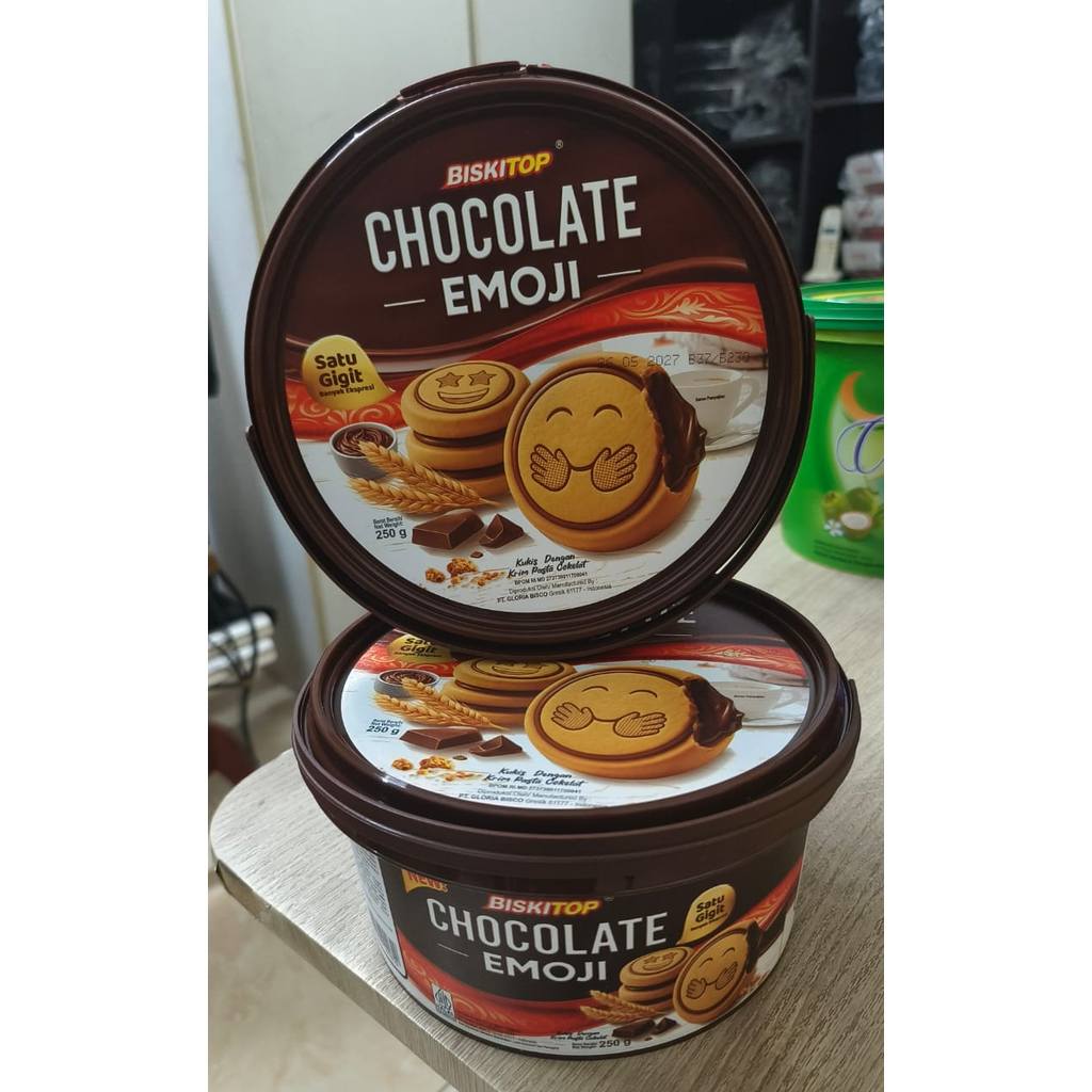Biskitop Chocolate Emoji 250gr