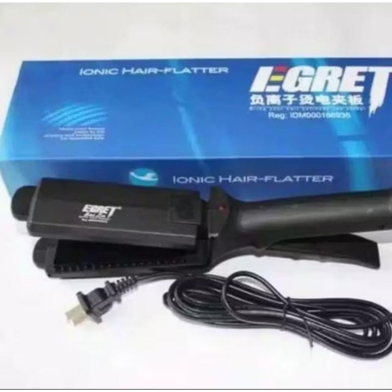 Catok Rambut Egret Bailu Plat Medium