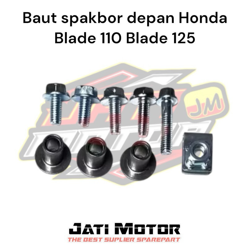 Baut spakbor depan honda blade 110/ blade 125