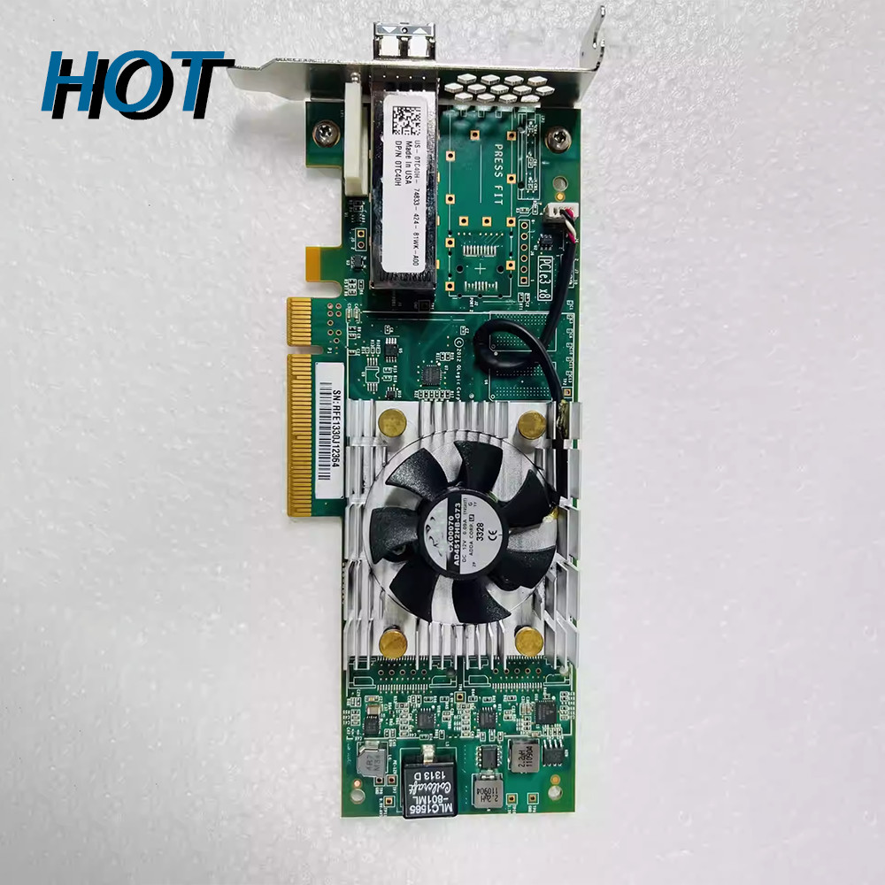 For Dell 0TC40H 0H28RN 00187V 04MNKF 16G Single-port HBA Fiber Optic Card QLE2660L-DEL