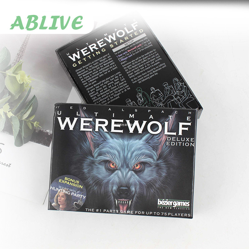 Kartu Werewolf Werewolf Ultimate Edition Original Card Game Family Card Game
