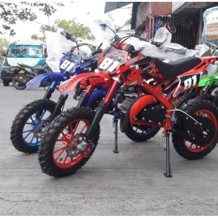 Motor Bensin Mini TRAIL Anak 50cc - Motor CROSS Anak - Motor Balap Anak - Motor Bensin Anak Terbaru 
