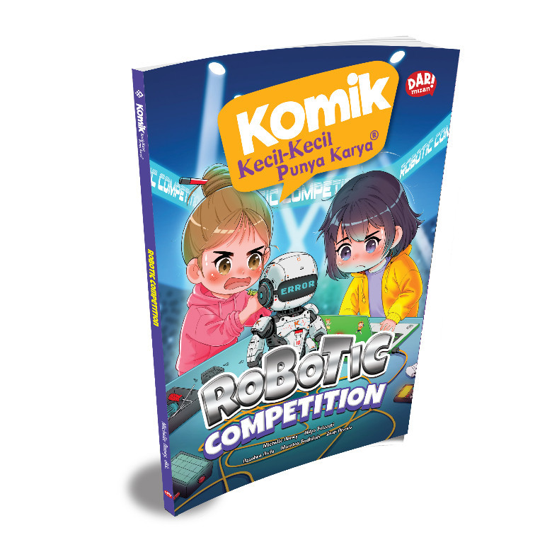 Komik Anak Usia 6-12 Tahun | Komik Anak KKPK Robotic Competition | Buku Cerita Persahabatan