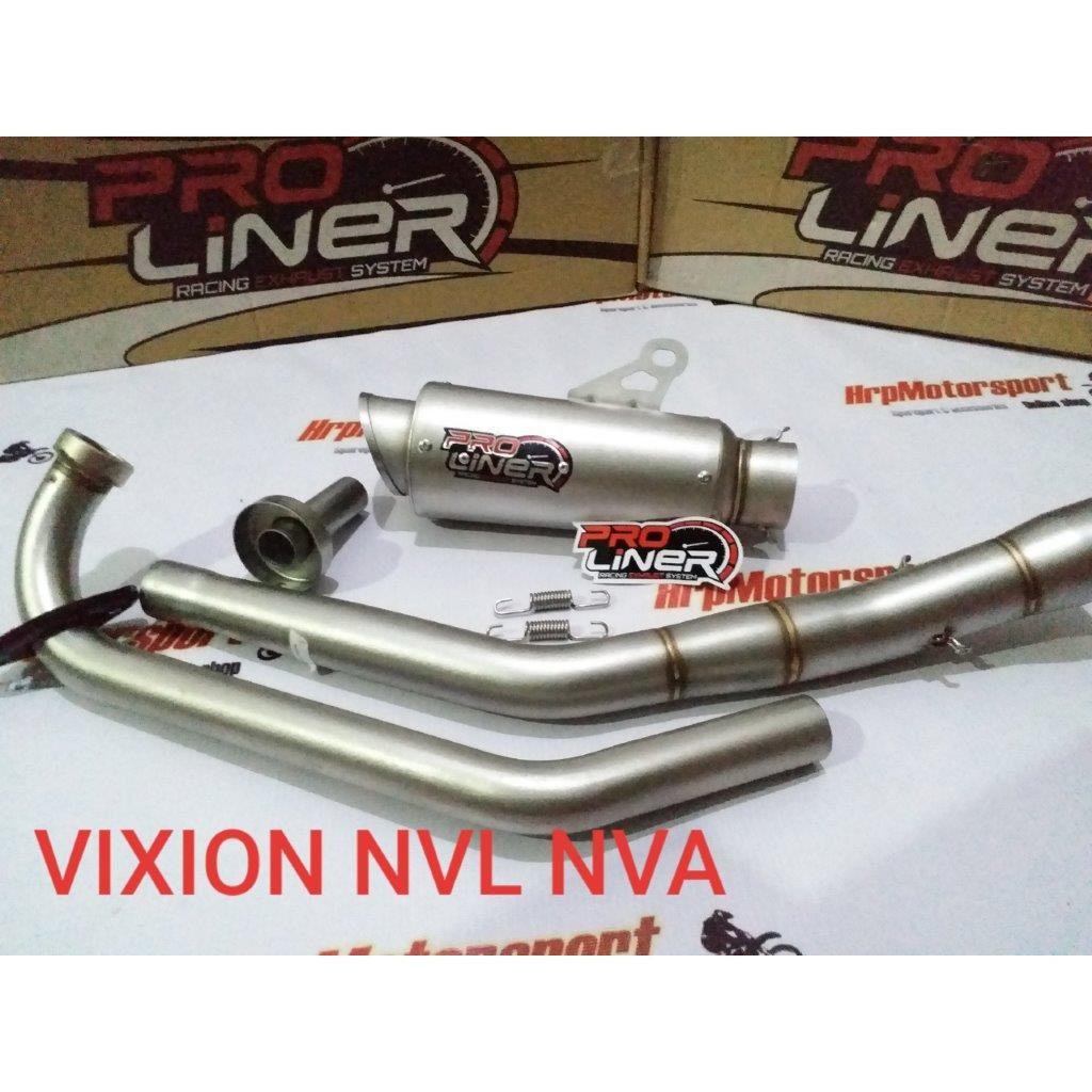 KNALPOT PROLINER YAMAHA VIXION NVL - NVA ORIGINAL