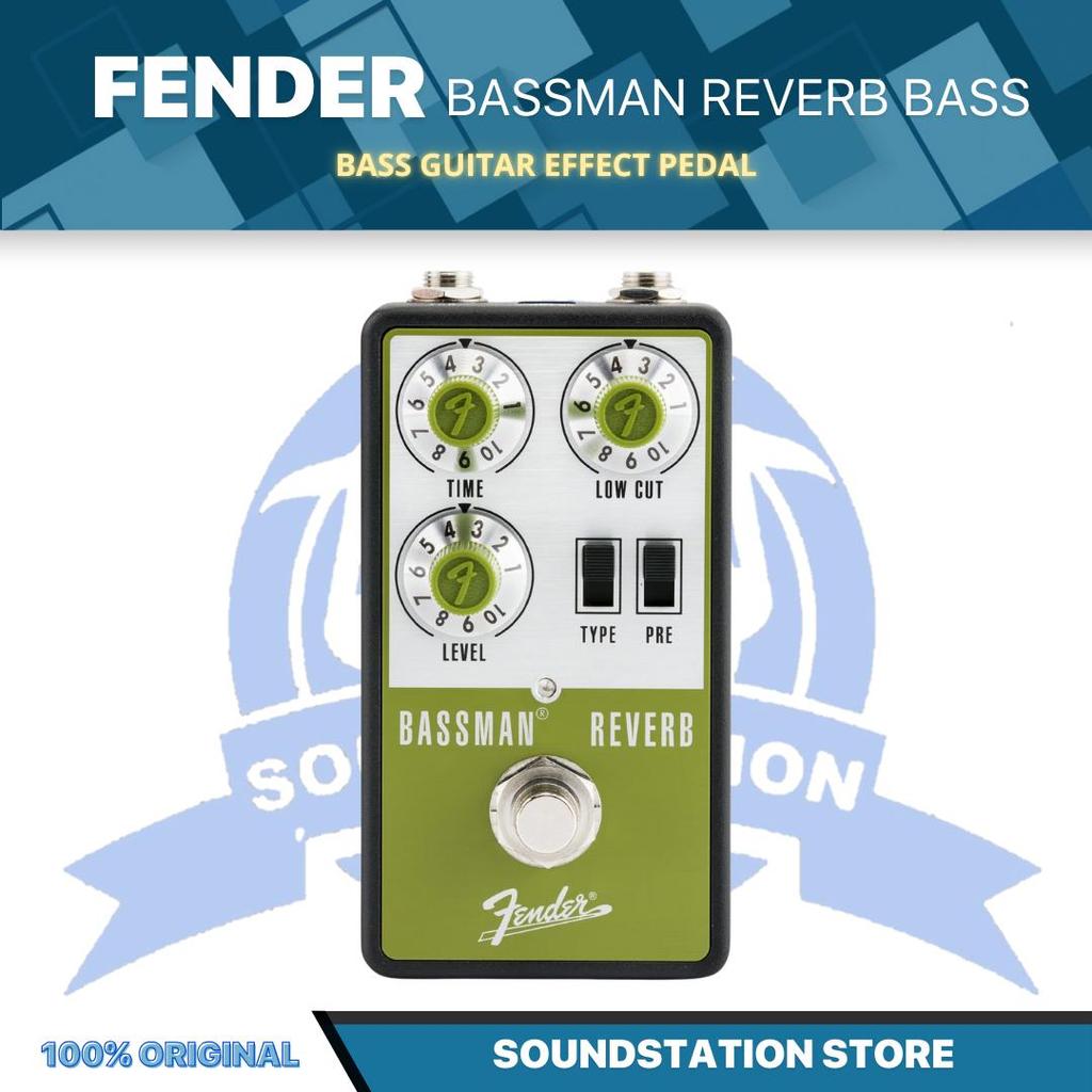 Fender Bassman Reverb Bass Guitar Effects Pedal - Efek Pedal Bass Gitar